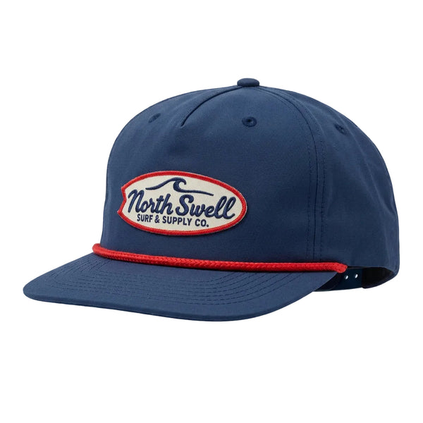 Blue North Swell Surf Board Patch Trucker Hat