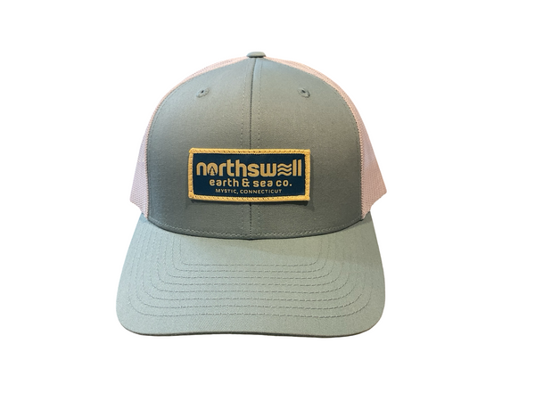 Light Teal North Swell Patch Trucker Hat