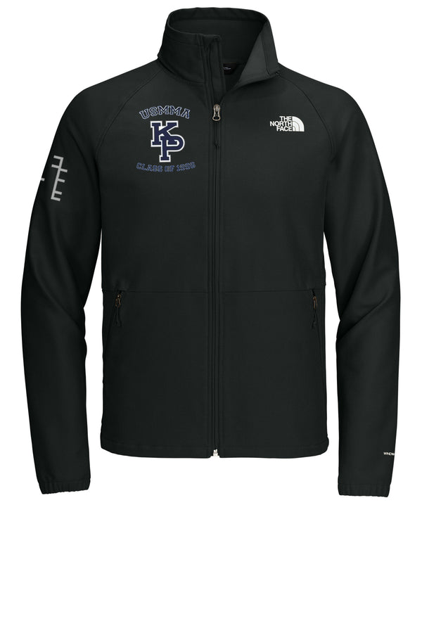 Kings Point Men's North Face Barr Lake soft shell Full Zip