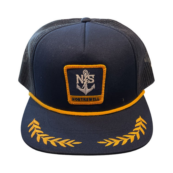 Navy Captain NS Anchor Patch Hat