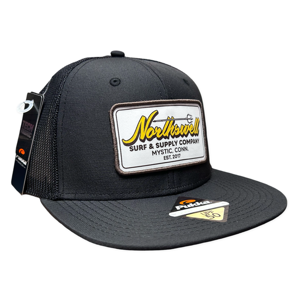 Black Trident Patch Hat