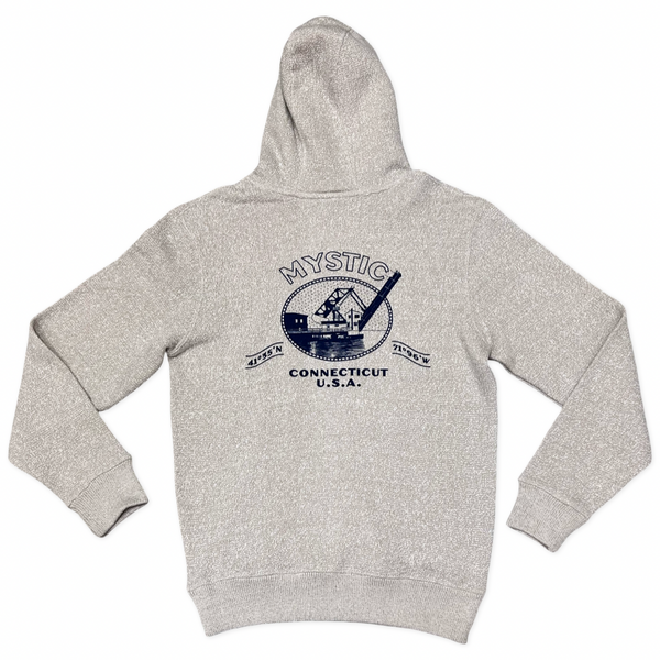 Drawbridge Knit Hoodie Back Print