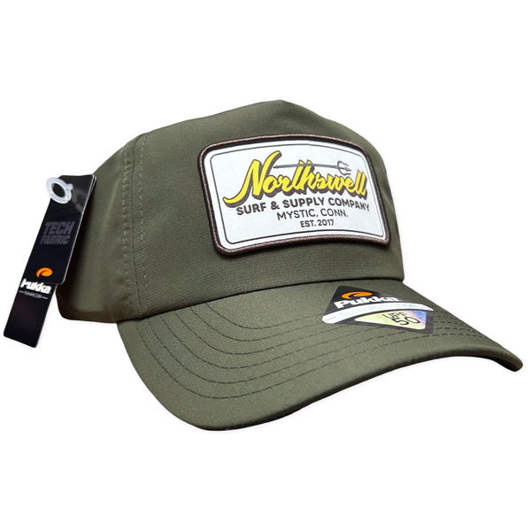 Olive Trident Patch Hat