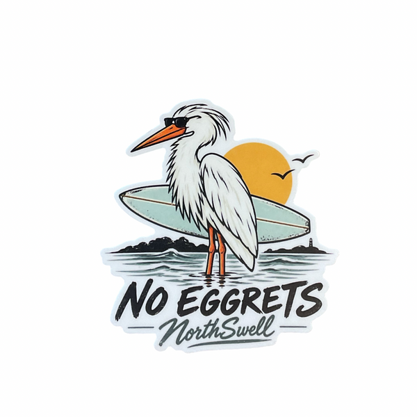 North Swell Die Cut Stickers