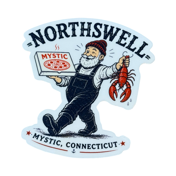 North Swell Die Cut Stickers