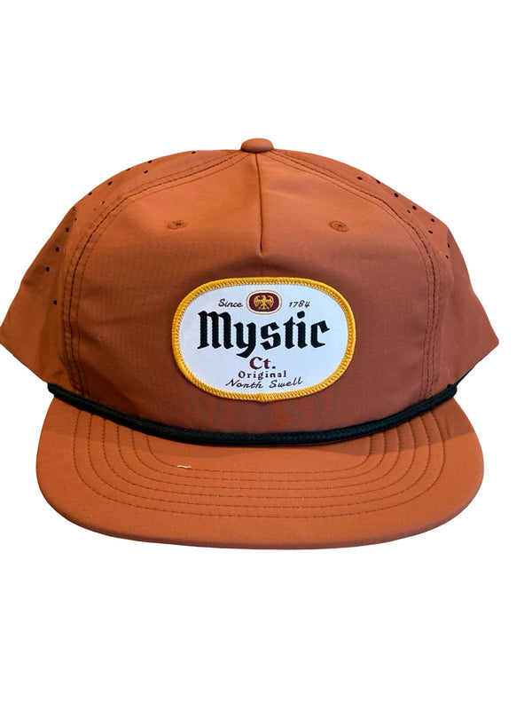 Rust Mystic Beer Patch Performance Grandpa Hat