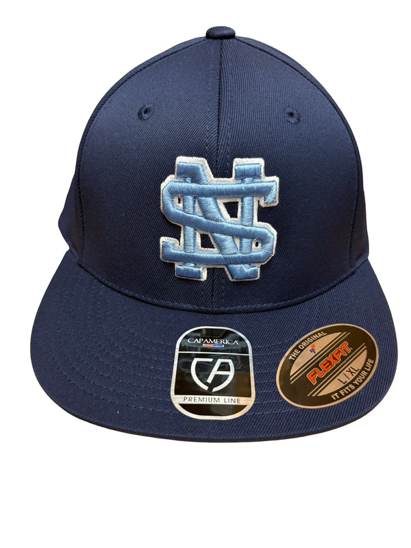 NS Navy Flat Brim Hat