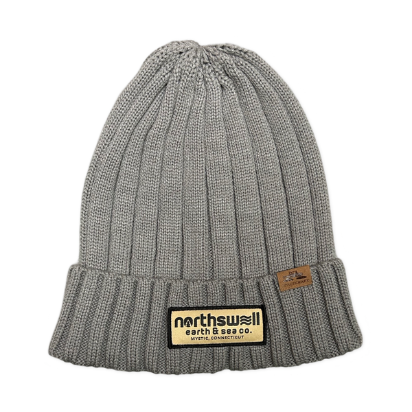 North Swell Logo Patch Beanie