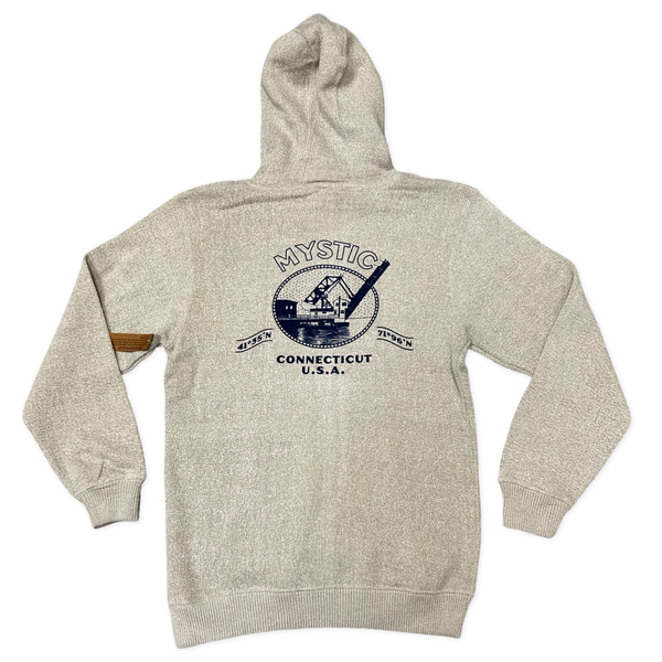 Drawbridge Knit Hoodie Back Print