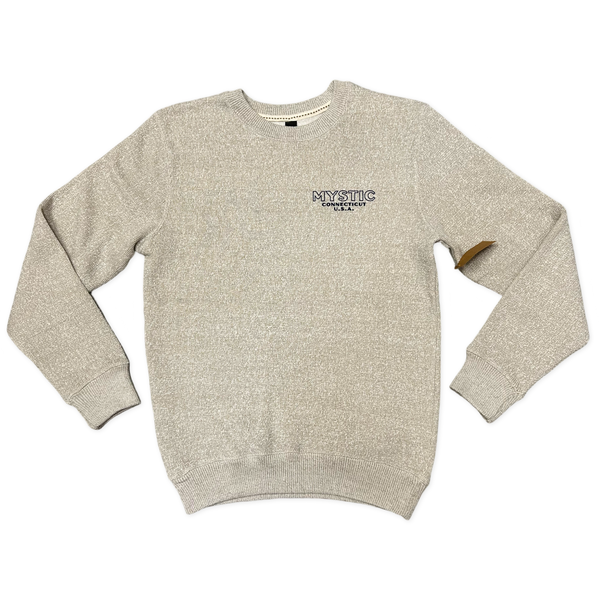 Drawbridge Knit Crew Back Print