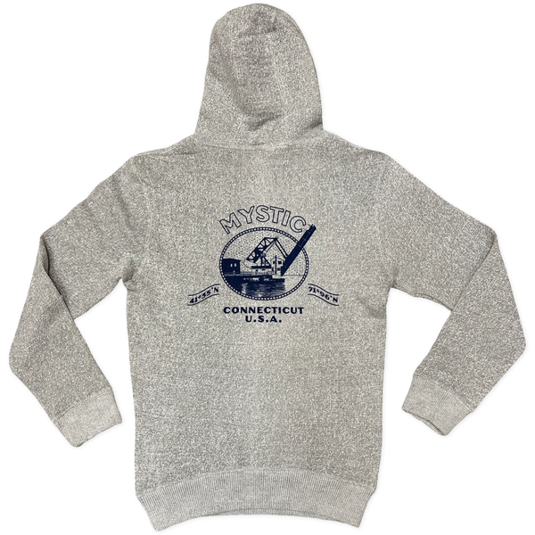 Drawbridge Knit Hoodie Back Print