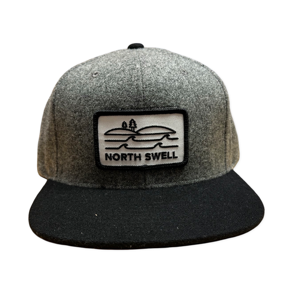 Wool North Swell Flat Brim Hat