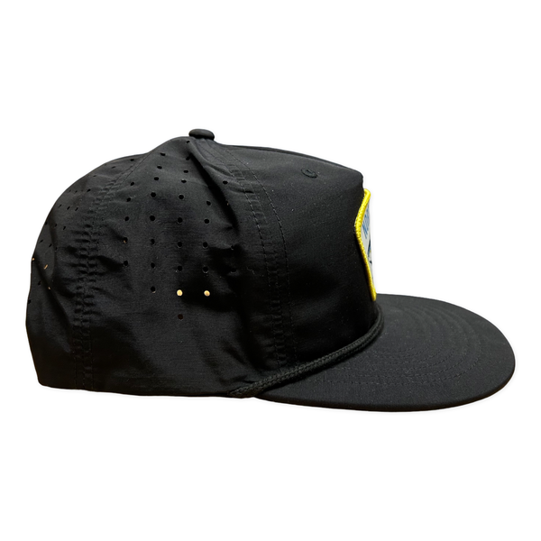 Black Performance Tuna Patch Hat