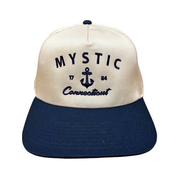 Mystic Anchor Navy and Tan Hat