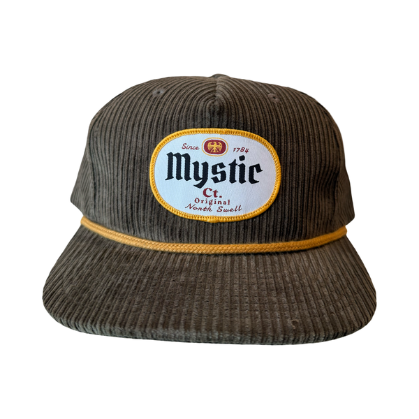 Olive Corduroy Mystic Beer Grandpa Hat