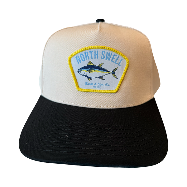 Black & White Tuna Patch Hat
