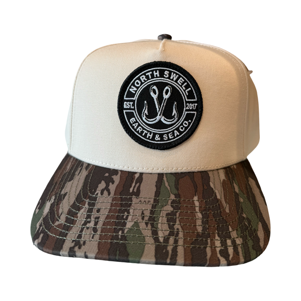 Camo Hooks Patch Hat
