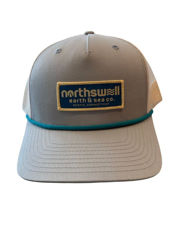 Sun Washed Blue North Swell Trucker Hat