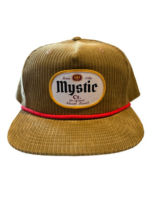 Olive Corduroy Mystic Beer Grandpa Hat