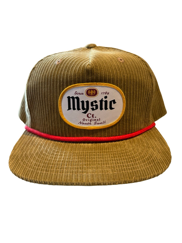 Olive Corduroy Mystic Beer Grandpa Hat