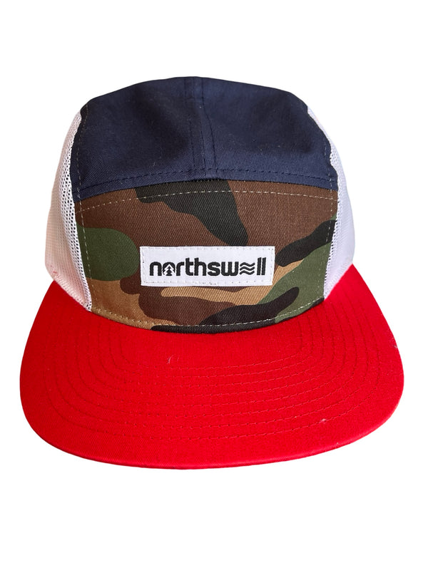 North Swell Patch Panel Hat