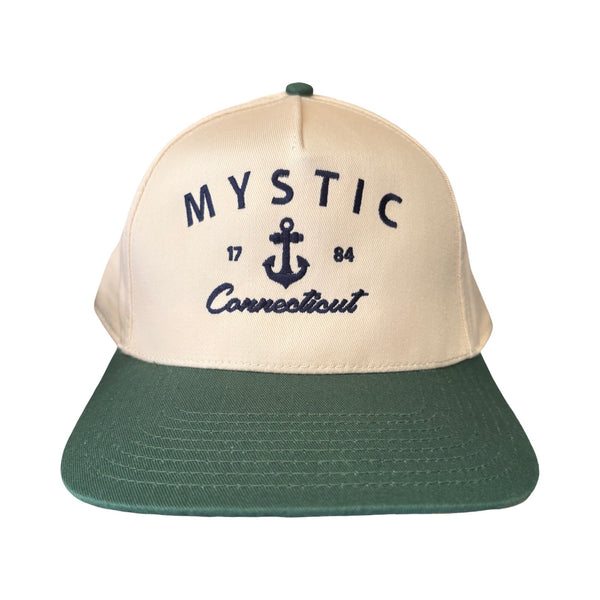 Mystic Anchor Navy and Green Hat