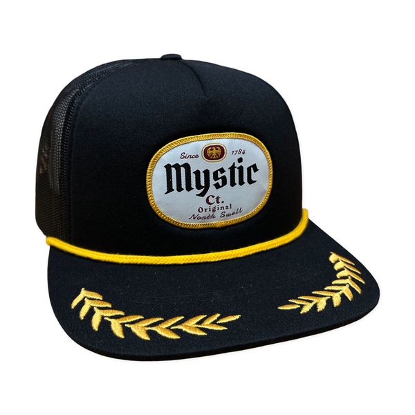 Black Captain Mystic Beer Patch Hat