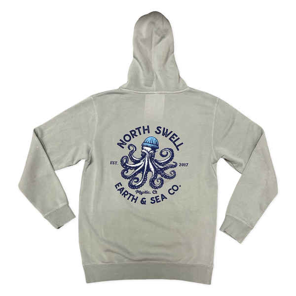 Davy Jones Locker Hoodie Pigment Dyed