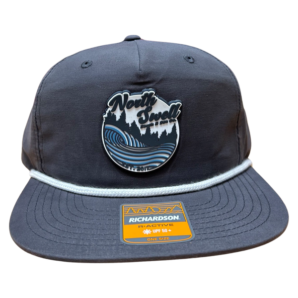 North Swell Wave Patch Rope Hat