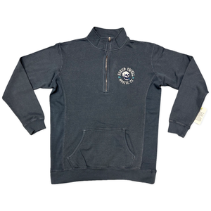 Head Space Chambray Pigment Dyed Quarter Zip