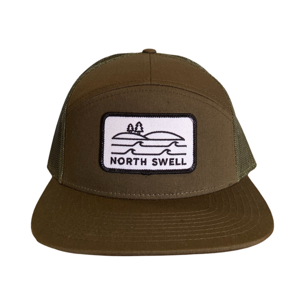 North Swell Patch 7 Panel Hat